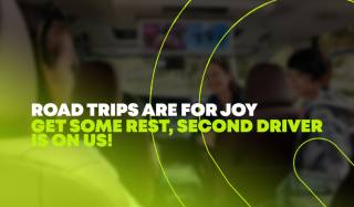 Second Driver Included for Free!